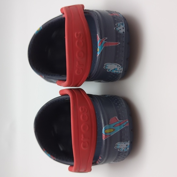 Crocs Rocket Classic Graphic Clog Shoes - C8 - Picture 4 of 11